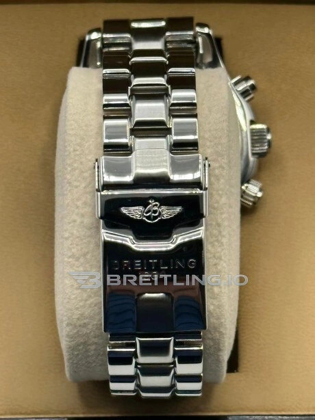 Breitling SuperOcean A13340 Replica 42mm Black Dial Chronograph Watch with 904L Steel Bracelet & Swiss Clone Movement Strap