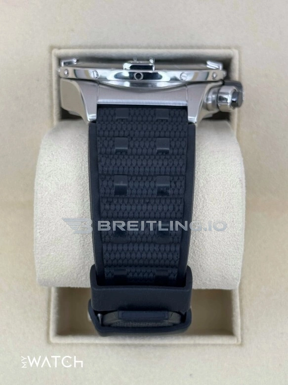 Replica Breitling Super Chronomat B01 44 PB01362 – Blue Dial Chronograph with Black Ceramic Bezel Strap 1