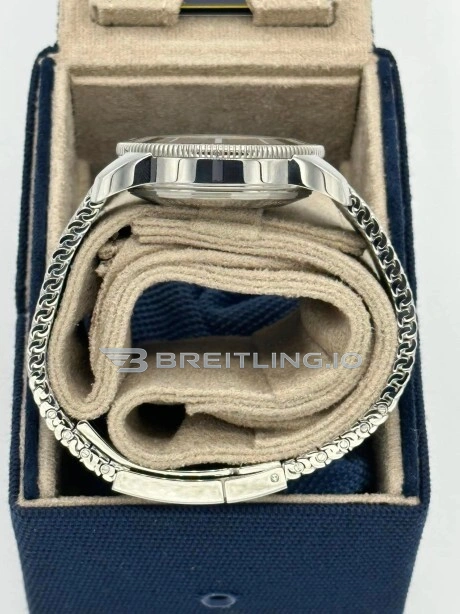 Breitling Superocean Heritage AB2010121L1A1 42mm Green Dial & Black Ceramic Bezel 1:1 Clone Left View
