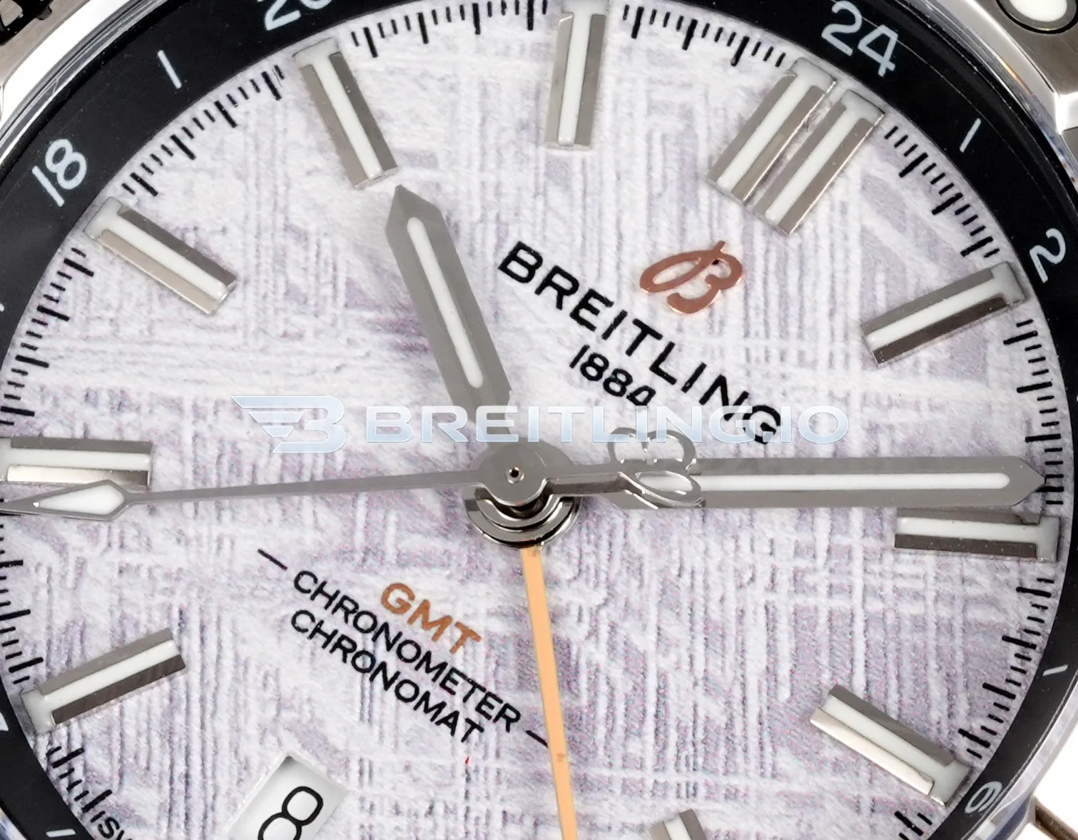 Breitling Chronomat P323982A1F1A1 Meteorite Dial Silver Bezel 40mm ETA 2836 Automatic Replica Dial Detail 3