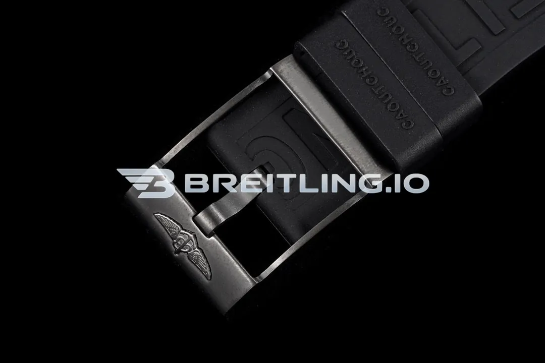 Breitling Superocean M17368D71I1S2 46mm Yellow Dial Black DLC-Coated Stainless Steel Case 2824 Automatic Replica Clasp
