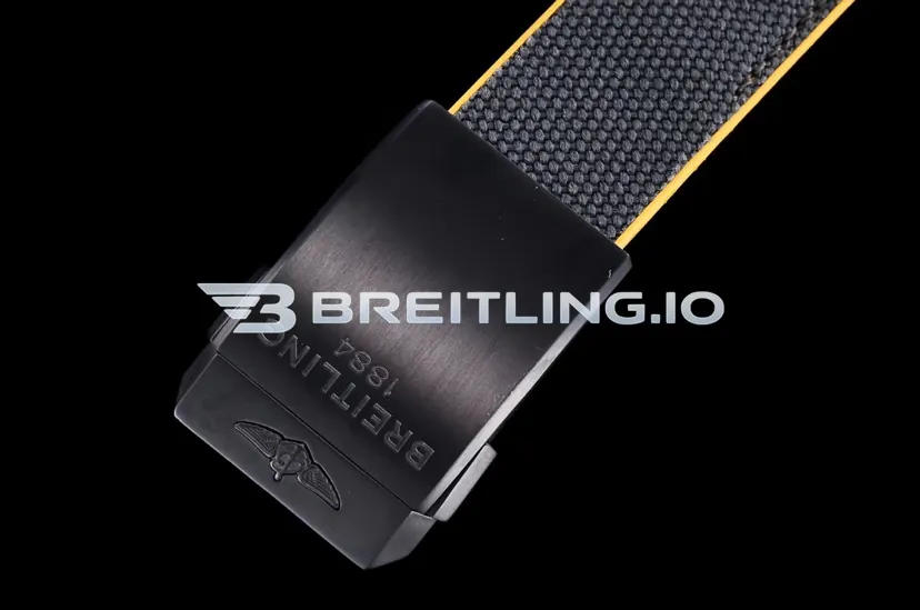 Breitling Avenger XB0180E4/BF31-284S Chronograph 45mm Black Dial Breitlight Case Black Fabric Strap Automatic Super Clone Strap