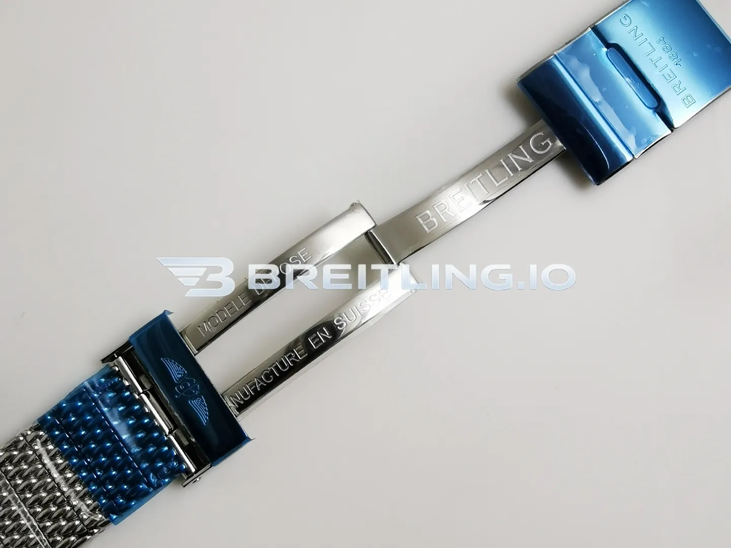 Breitling Superocean Heritage II AB201012/G827-154A 42mm White Dial Black Ceramic Bezel Stainless Steel Milanese Bracelet Super Clone Clasp