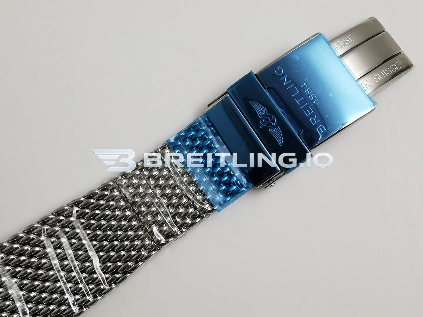 Breitling Superocean Heritage II AB201012/G827-154A 42mm White Dial Black Ceramic Bezel Stainless Steel Milanese Bracelet Super Clone Strap