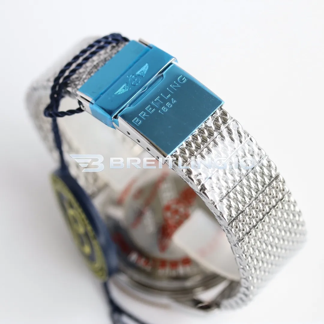 Breitling Superocean Heritage UB2010121B1A1 42mm Black Dial 18K Rose Gold Bezel Super Clone Strap And Clasp