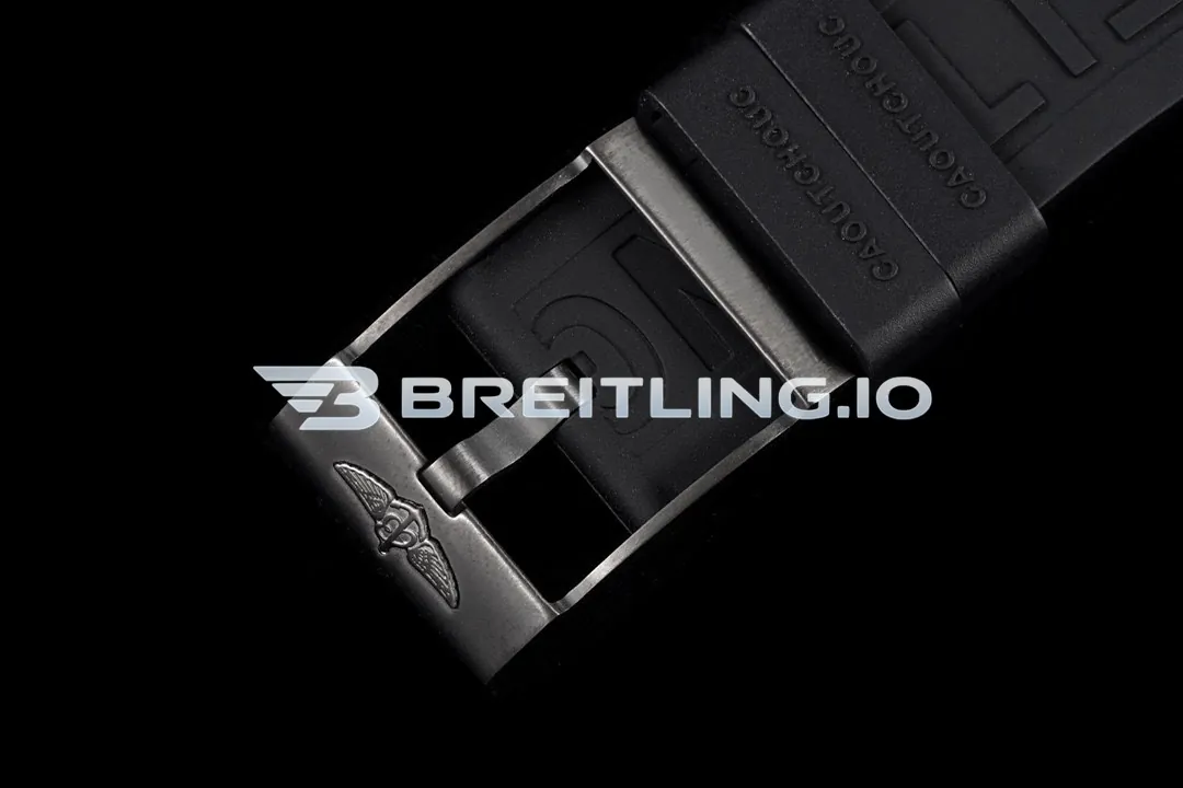 Breitling Superocean U17368221B1S1 46mm Black Dial Black DLC Coated 18K Rose Gold Stainless Steel Case Replica Strap And Clasp