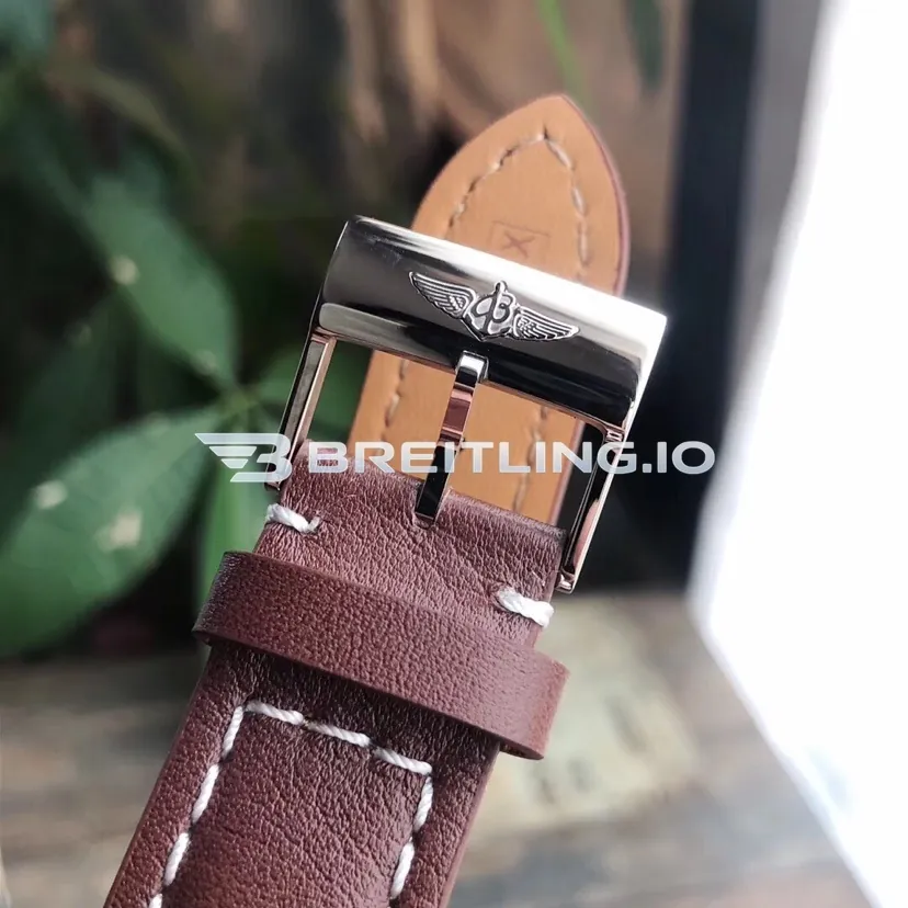 Breitling Superocean Heritage AB202033/Q618-295S 42mm Bronze Dial Bronze Ceramic Bezel Brown Leather Strap Super Clone Clasp