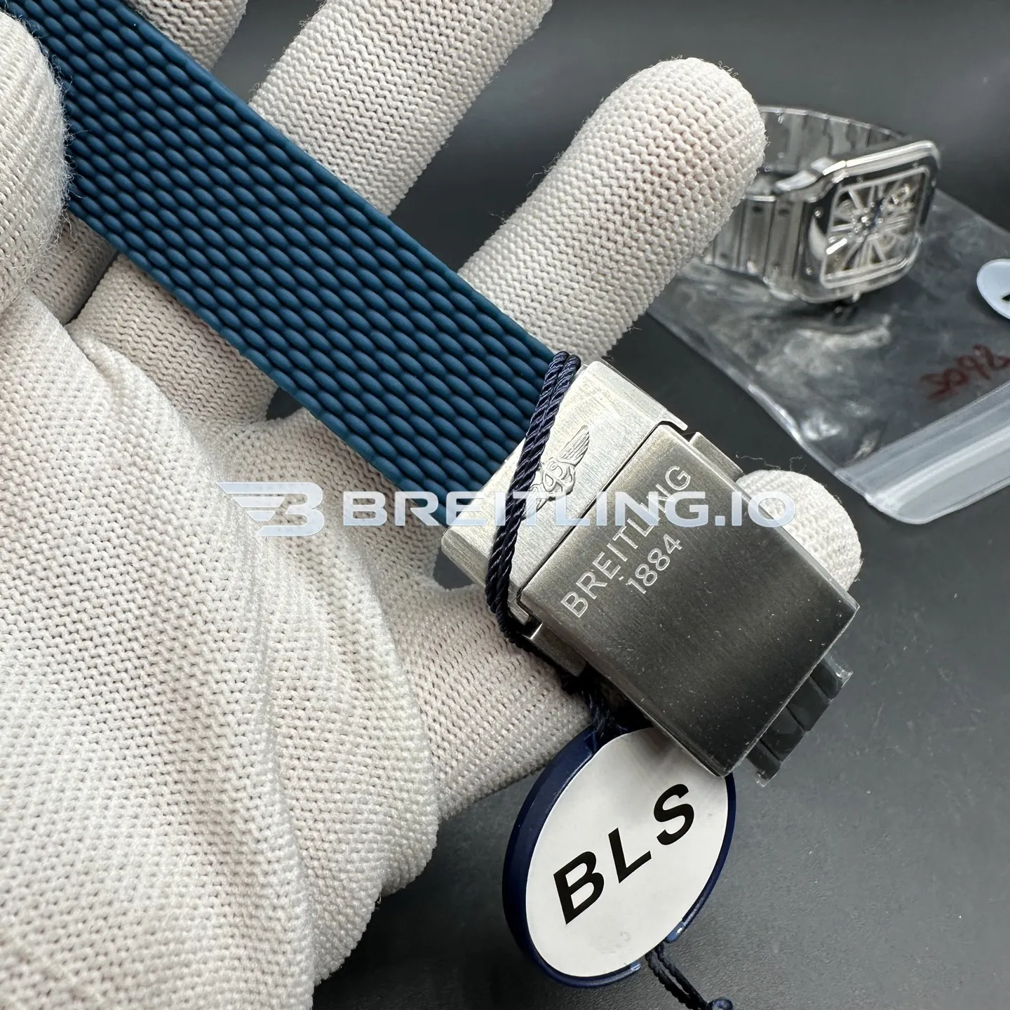 Breitling Superocean Heritage UB2010161C1S1 42mm Blue Dial Blue Ceramic 18K Rose Gold Bezel Two Tone Steel Case 2824 Automatic Replica Clasp 1