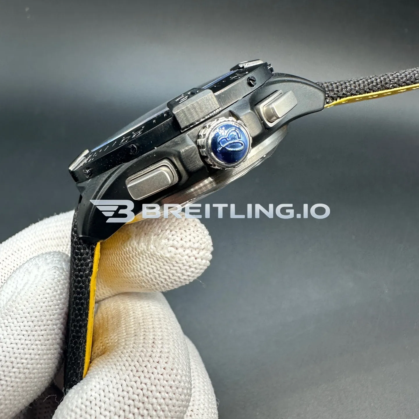 Breitling Avenger Night Mission SB0147101B1X1 Chronograph 44mm Black Camo Dial Full Black Ceramic Case Super Clone Right View