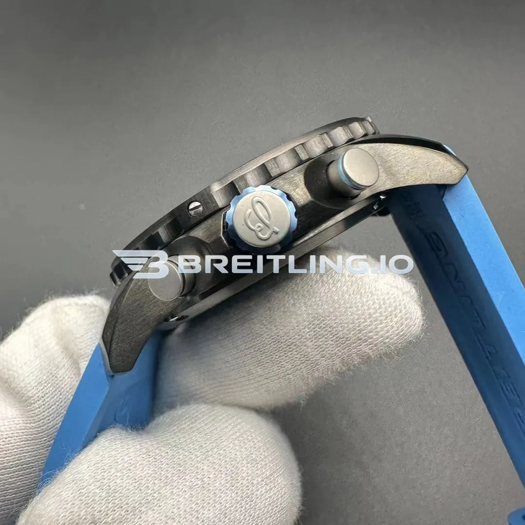 Breitling Professional Endurance Pro X82310281B1S1 44mm Black Dial Blue Inner Ring Black Breitlight Case Super Clone Right View