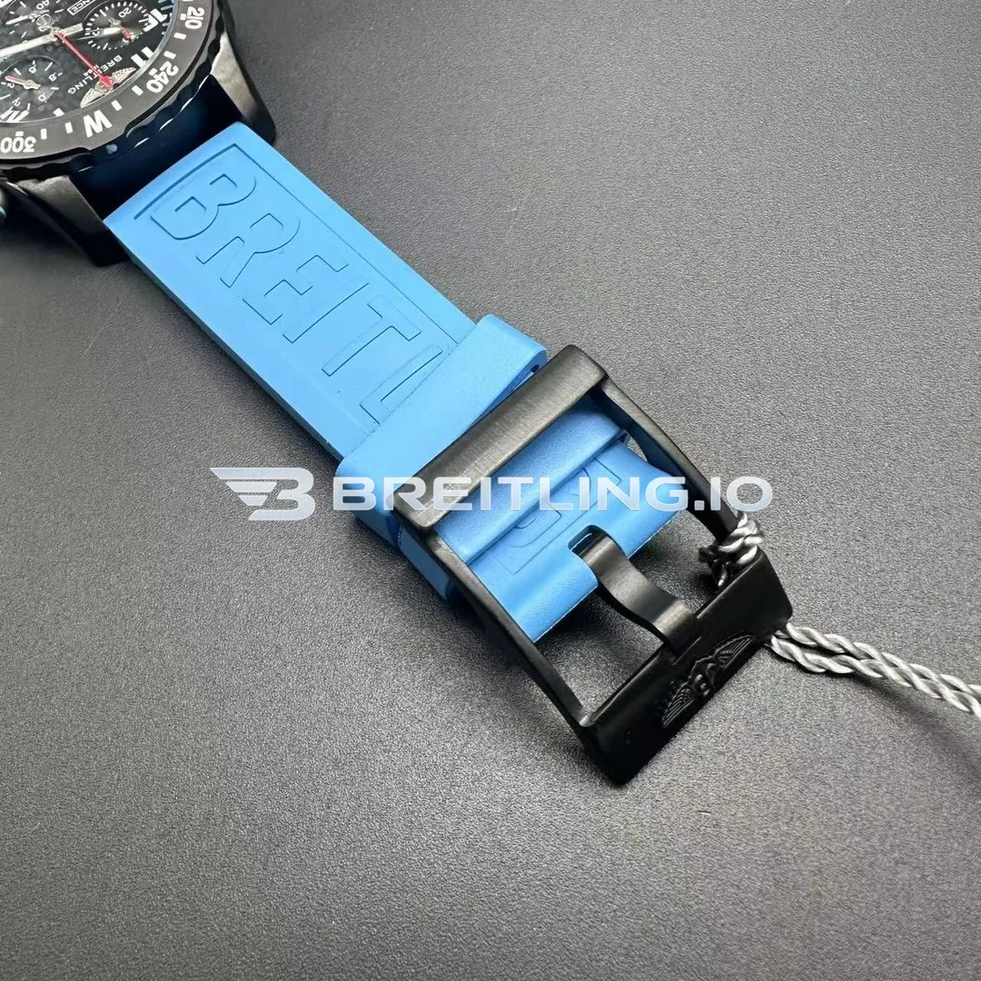 Breitling Professional Endurance Pro X82310281B1S1 44mm Black Dial Blue Inner Ring Black Breitlight Case Super Clone Strap And Clasp
