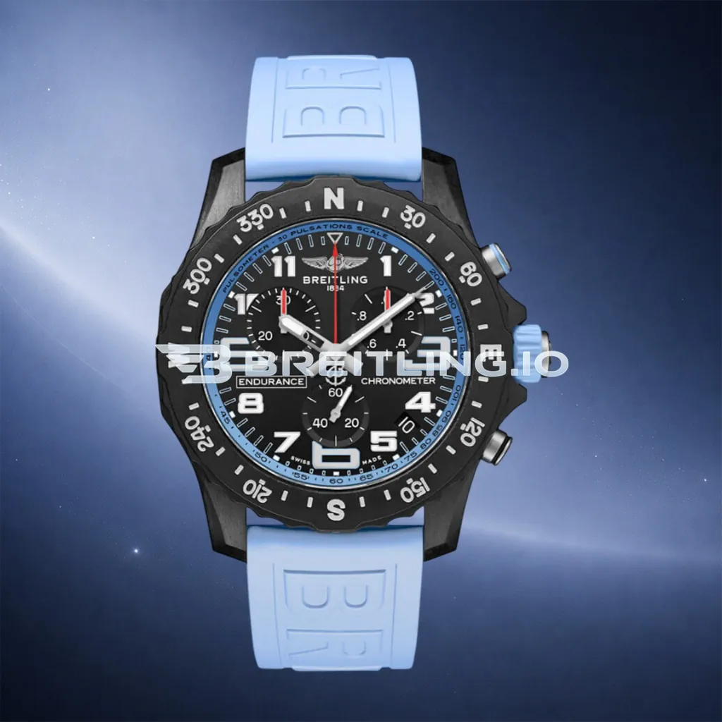 Breitling Professional Endurance Pro X82310281B1S1 44mm Black Dial Blue Inner Ring Black Breitlight Case Super Clone First Image