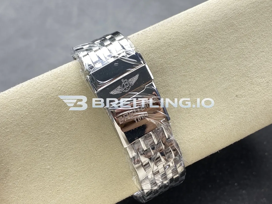 Breitling Navitimer GMT A32310171C1A1 41mm Ice Blue Dial Polished Stainless Steel Case Super Clone Strap And Clasp