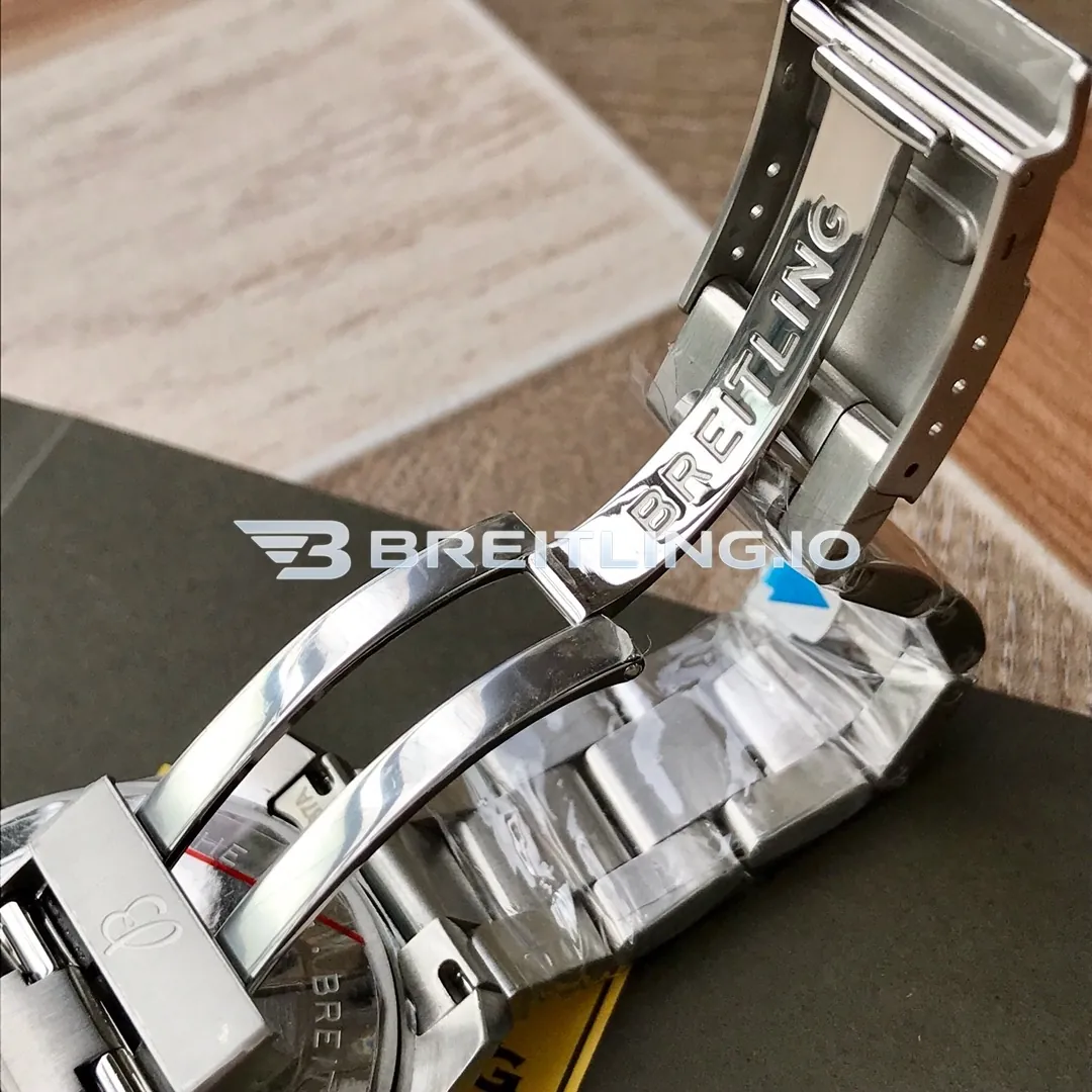 Breitling Navitimer A45330101C1A1 41mm Blue Sunburst Dial Brushed Stainless Steel Case Day-Date Super Clone Clasp