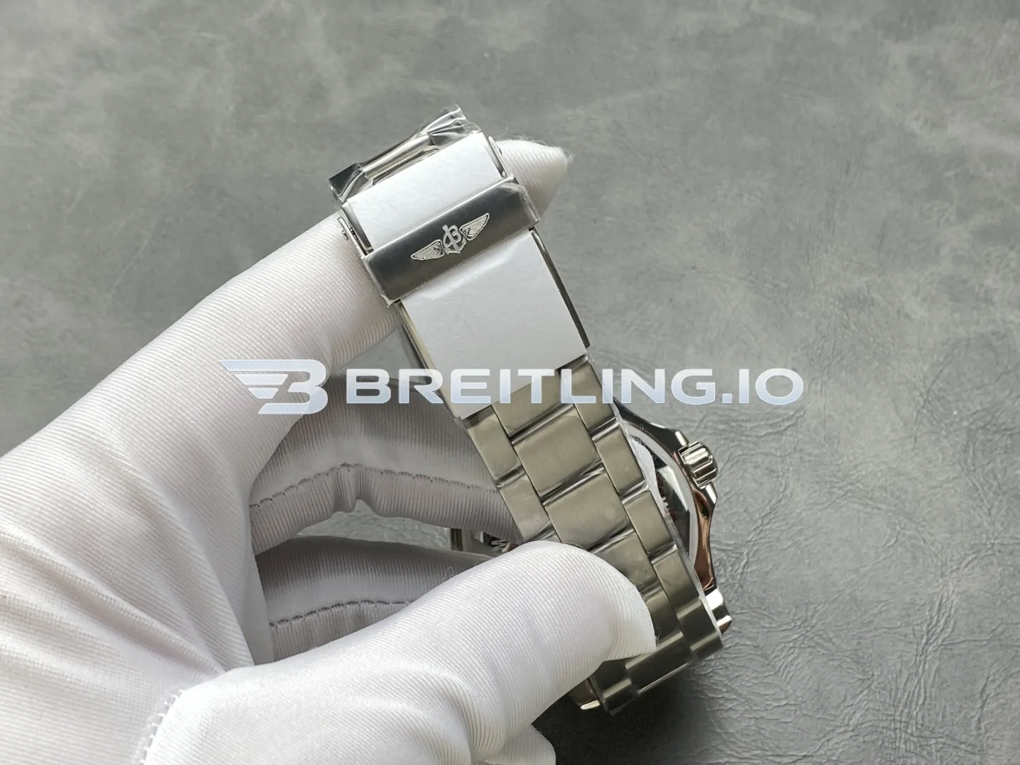 Breitling Superocean 44 Special Y17393101B1A1 Black Dial Black Unidirectional Ceramic Bezel Super Clone Strap And Clasp