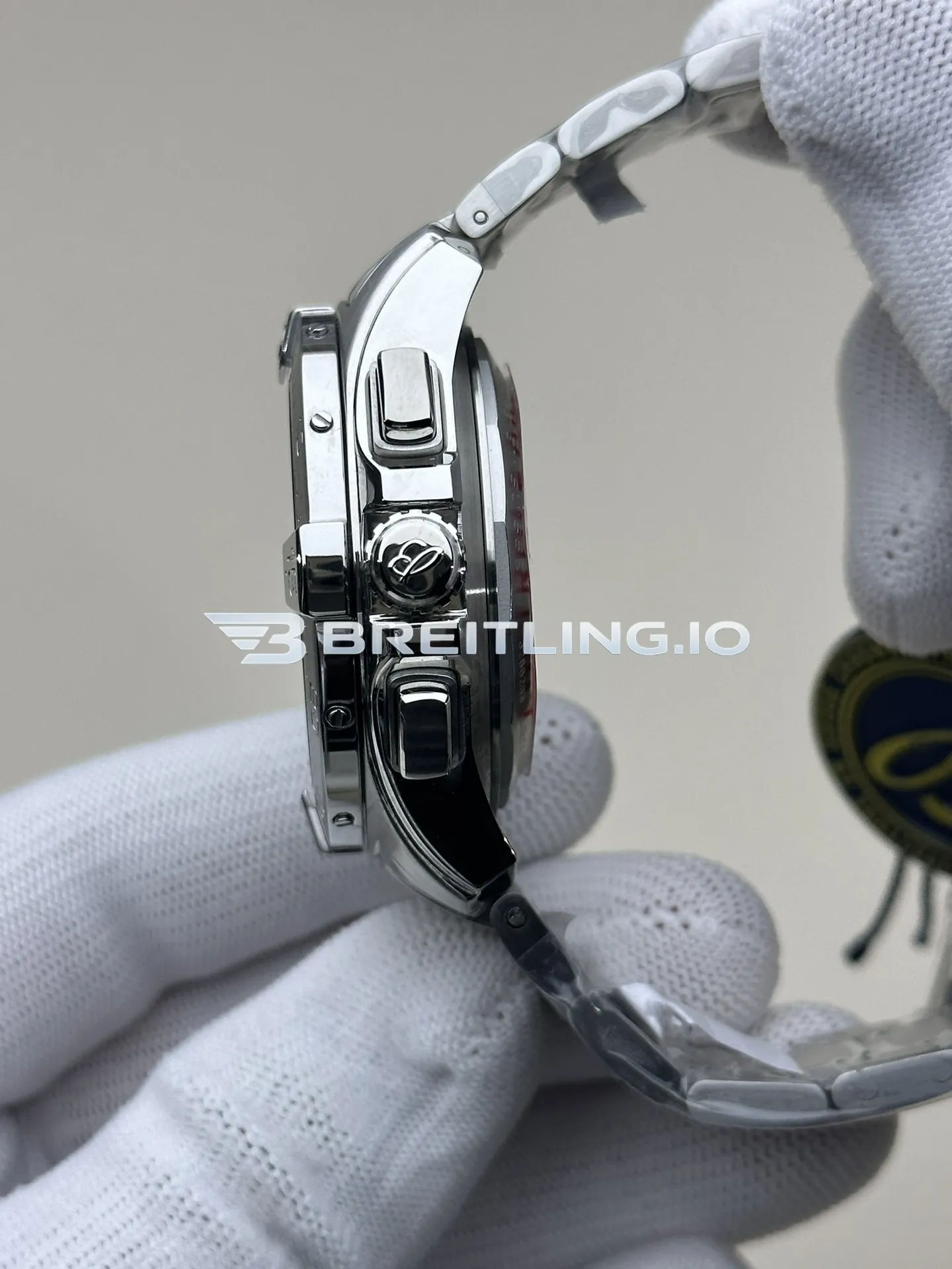 Breitling Avenger Chronograph B01 44mm AB0147101C1A1 Blue Dial Brushed Satin Stainless Steel Bezel Super Clone Right View