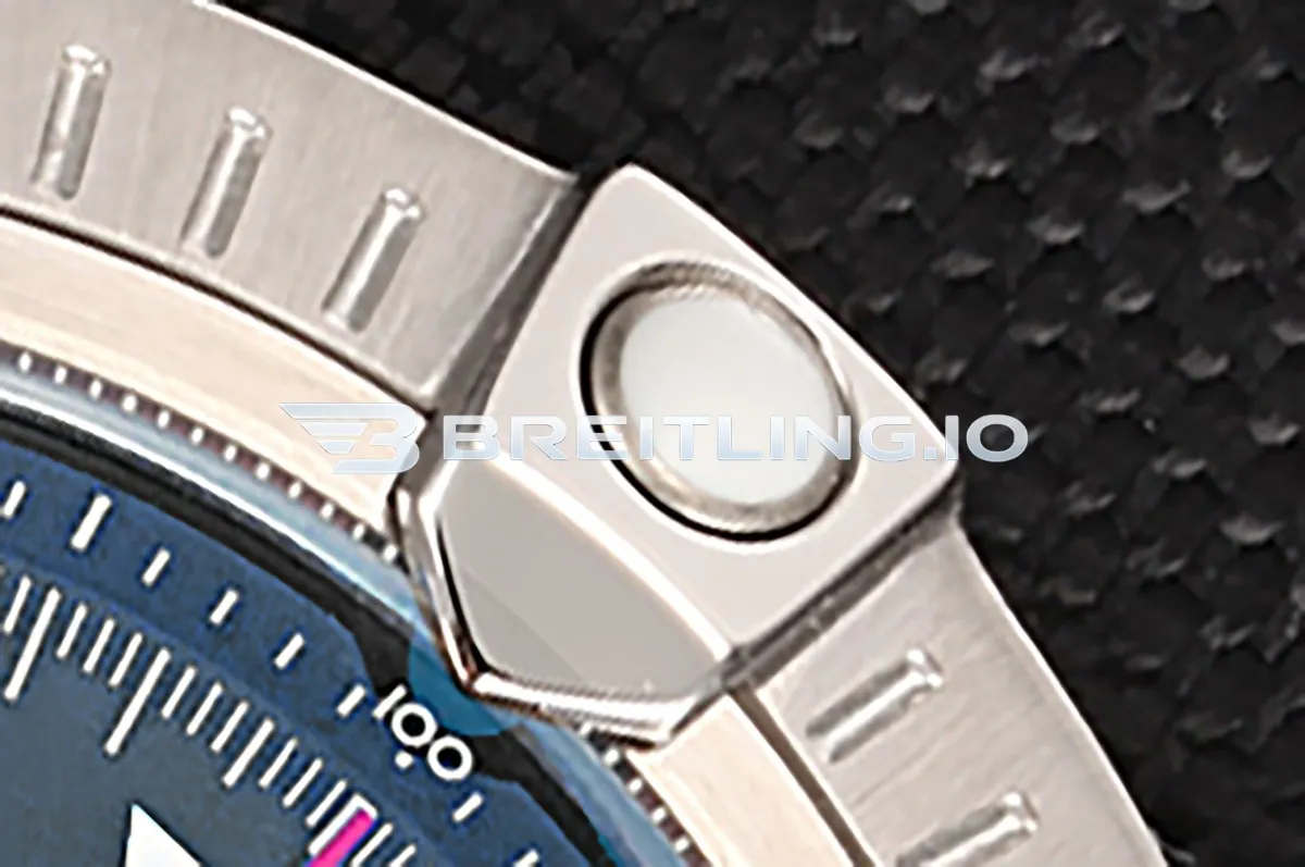 Breitling Avenger B01 Chronograph AB01821A1B1X2 45mm Charcoal Grey Gradient Dial Brushed Stainless Steel Bezel Replica Dial Detail 2