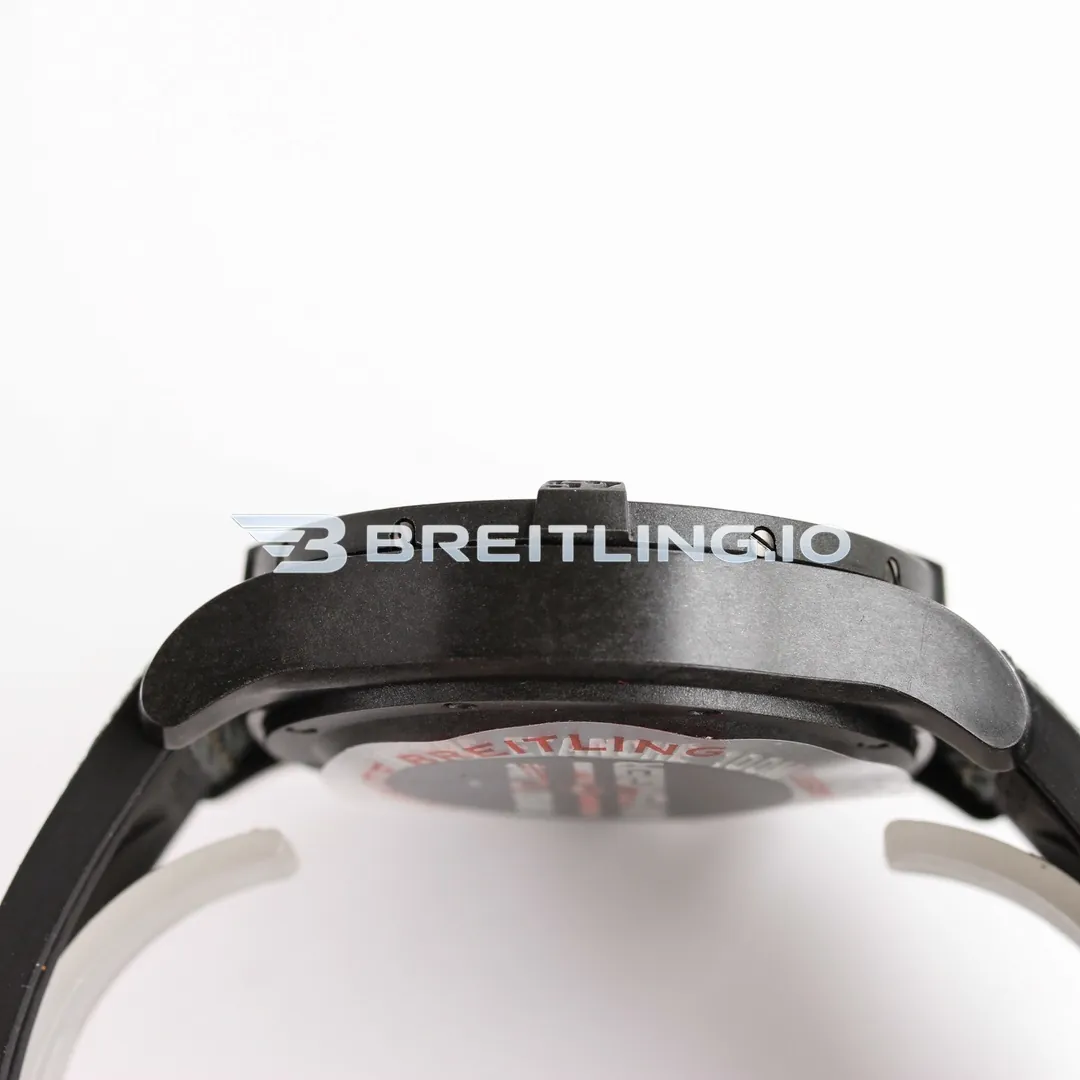 Breitling Avenger Hurricane 45 Chronograph XB0170E41I1W1 Matte Yellow Dial Breitlight Black Case Replica Left View