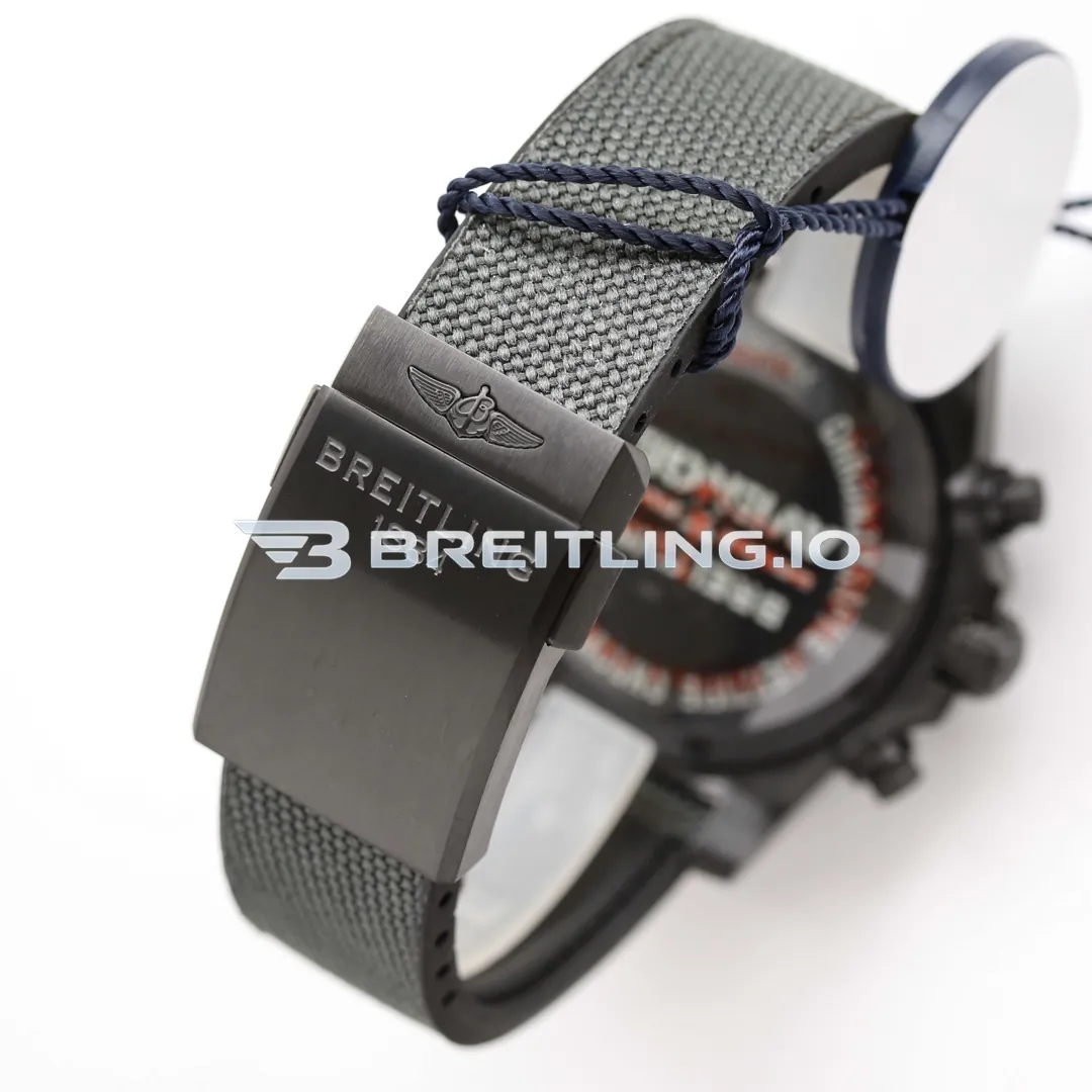 Breitling Avenger Hurricane 45 Chronograph XB0170E41I1W1 Matte Yellow Dial Breitlight Black Case Replica Strap And Clasp