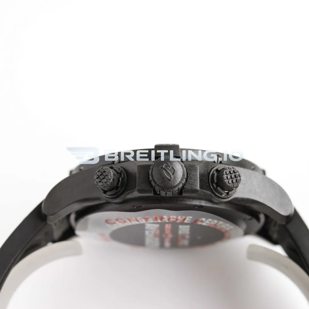 Breitling Avenger Hurricane 45 Chronograph XB0170E41I1W1 Matte Yellow Dial Breitlight Black Case Replica Right View