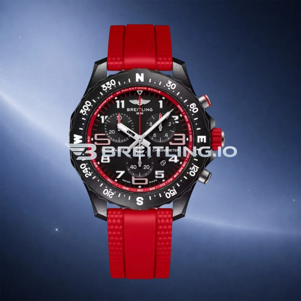 Breitling Professional Endurance Pro X83310D91B2S1 38mm Black Dial Red Inner Track Black Breitlight Composite Case Replica First Image