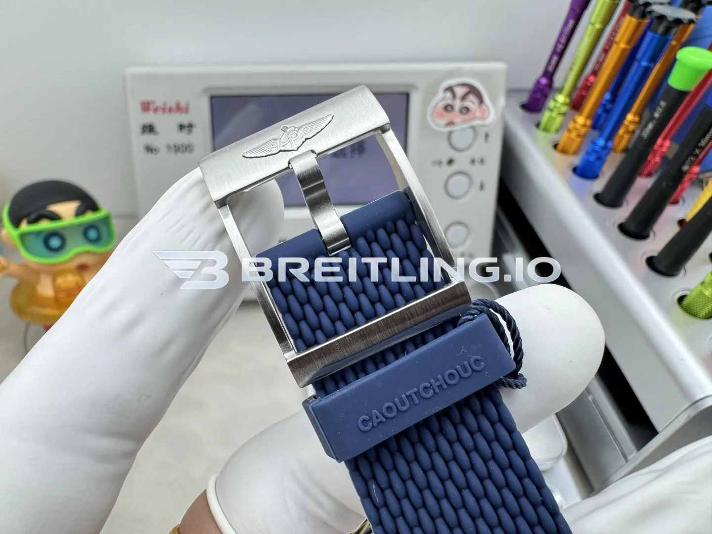 Breitling Superocean Heritage II AB2010161C1S1 42mm Blue Sunburst Dial Blue Ceramic Bezel Replica Strap And Clasp