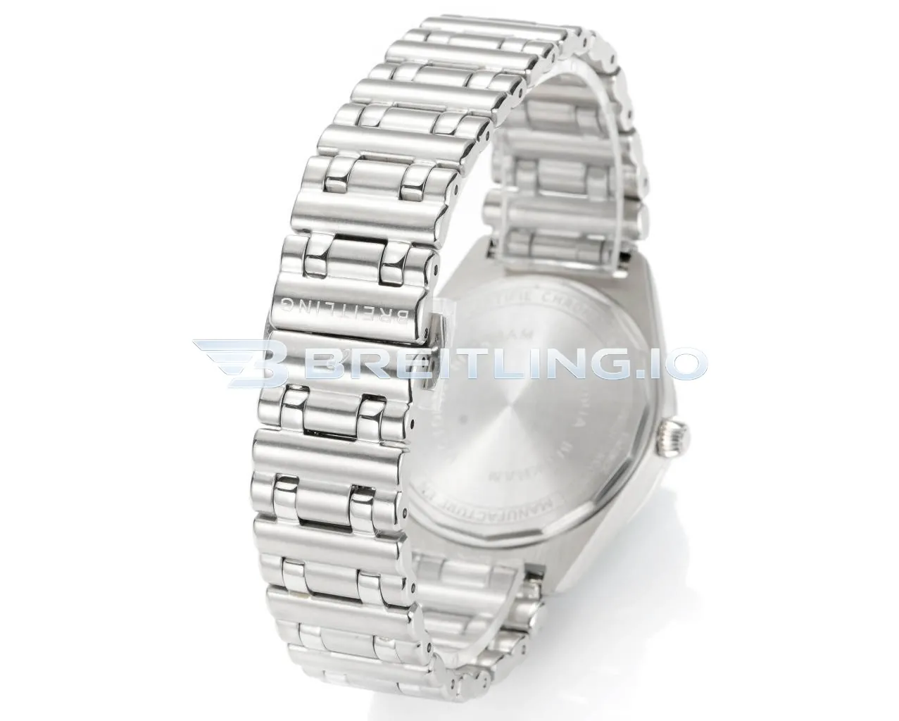 Breitling Chronomat A77310101A2A1 32mm Cream White Sunburst Dial Brushed Polished Stainless Steel Bezel Replica Strap And Clasp