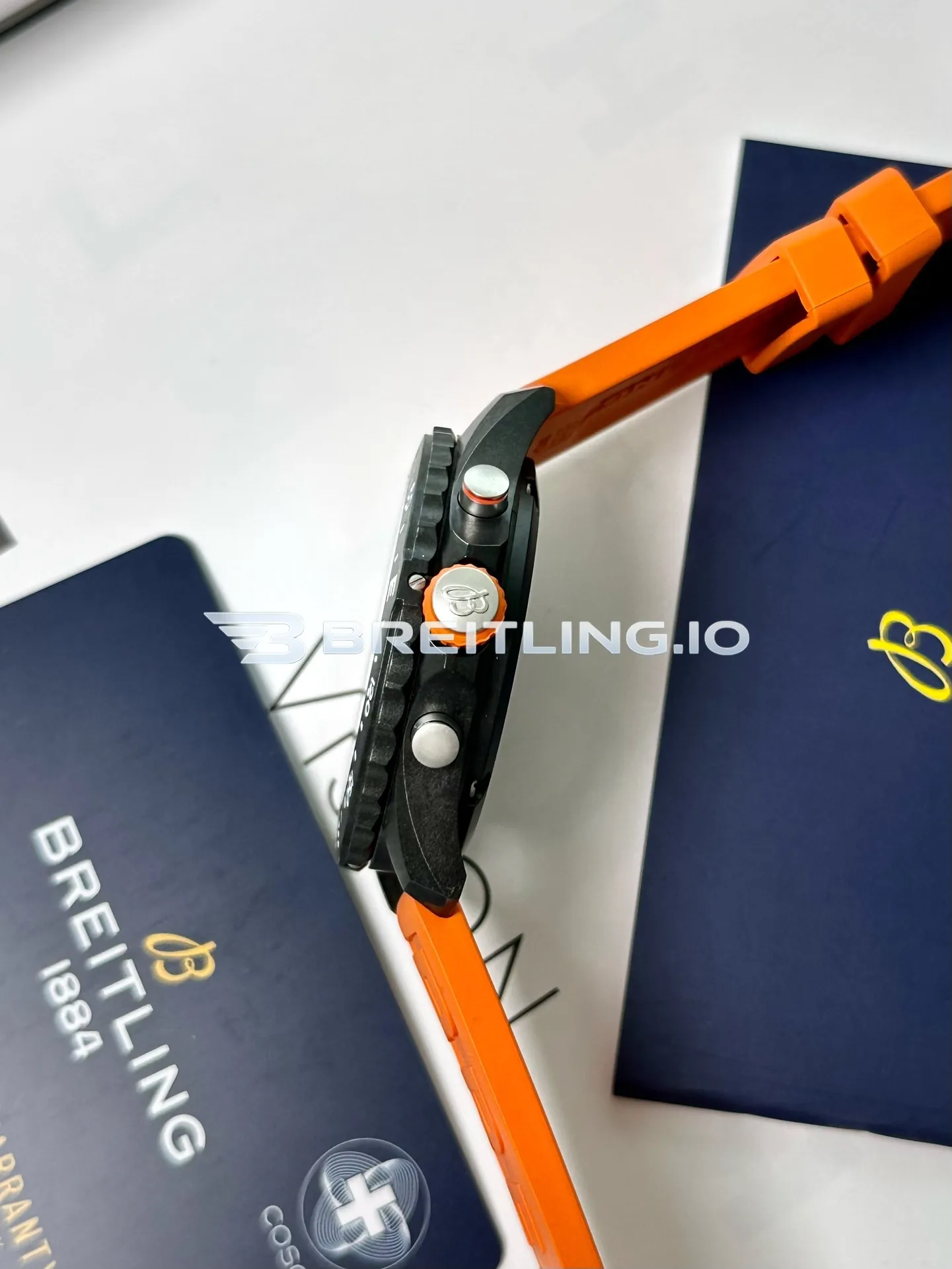Breitling Professional Endurance Pro Ironman 70.3 X823101A1M1S1 44mm Grey Black Chronograph Dial Directional Compass Bezel Replica Right View