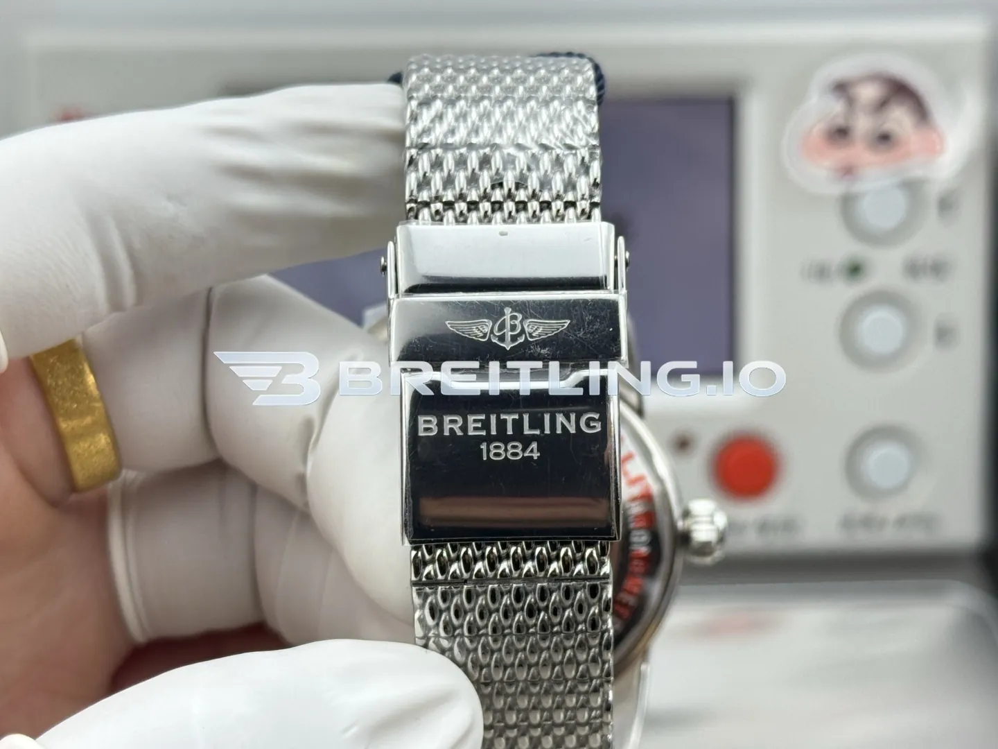 Breitling Superocean Heritage B20 UB2030121B1A1 44mm Black Sunburst Dial Two-Tone Rose Gold Case Black Ceramic Rotating Bezel Replica Strap And Clasp