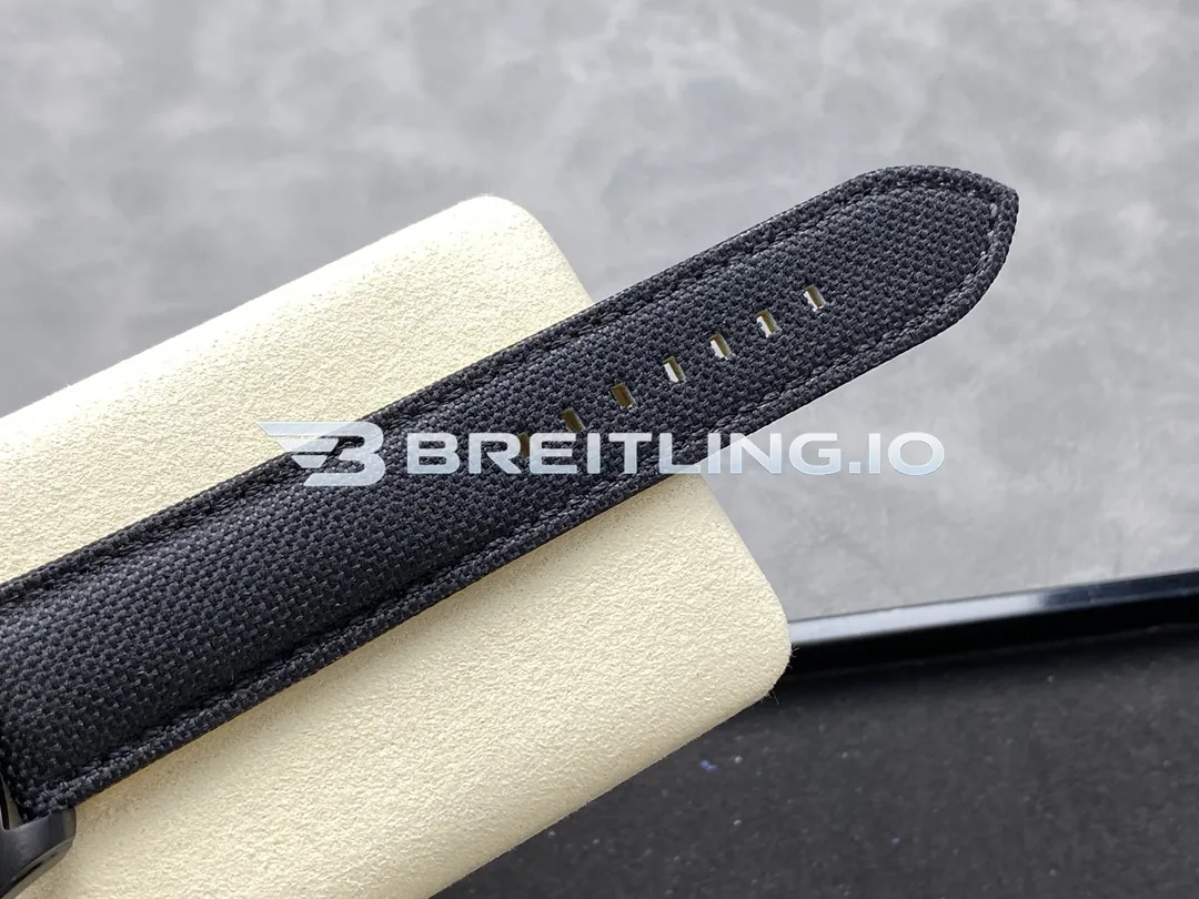 Breitling Avenger S17328101B1X1 42mm Black Camouflage Dial Black Ceramic Bidirectional GMT Bezel Replica Strap