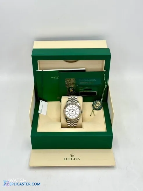Rolex Sky-Dweller 42mm replica, front view