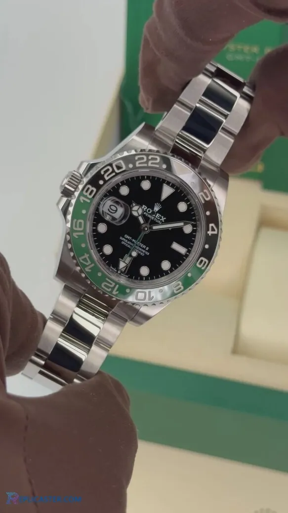 Rolex Replica - Angled View in Box