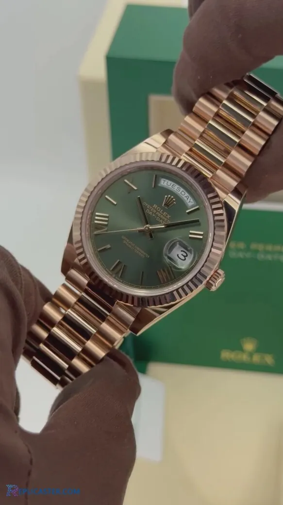 Rolex Day-Date 40mm watch in presentation box