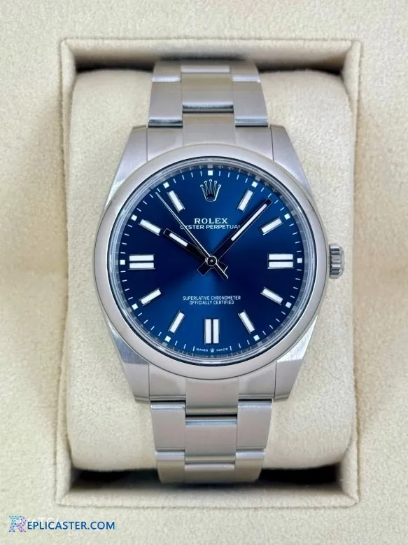 Rolex Oyster Perpetual 41mm Swiss movement detail