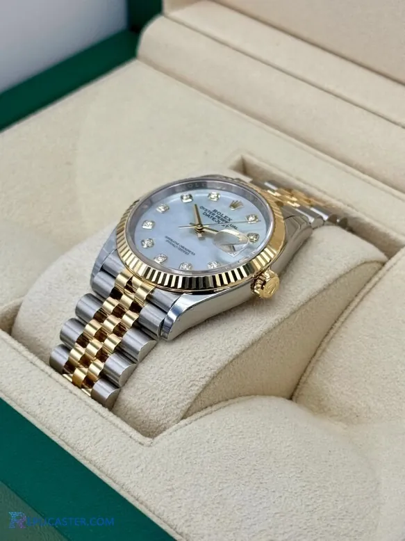 Replica Rolex Datejust 36mm side view