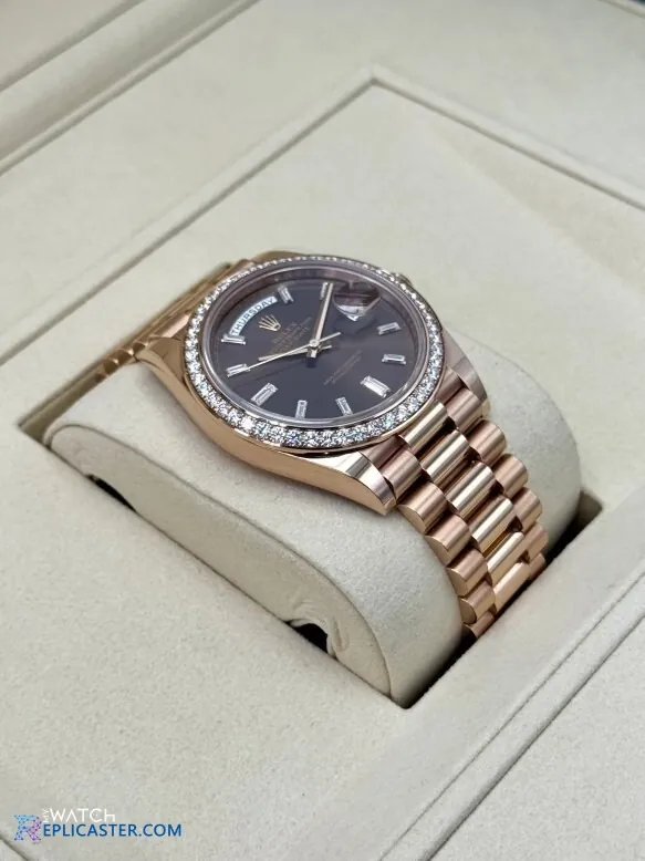 Rolex Day-Date 40mm watch in presentation box