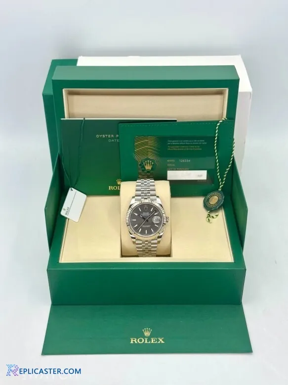 Rolex Datejust 41mm replica, front view