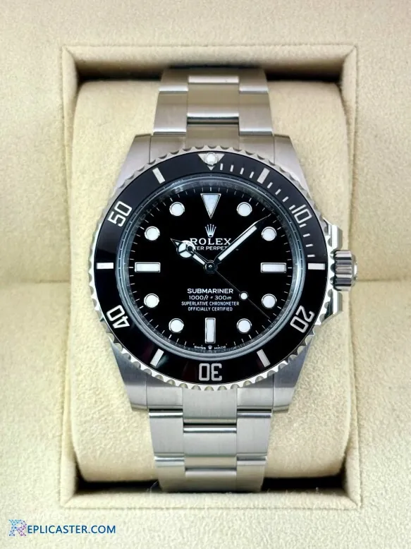 Submariner 41mm clone watch with box and papers