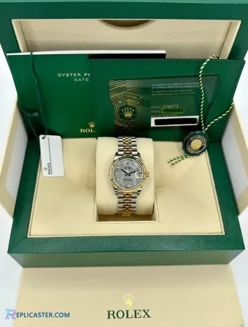 Rolex Datejust 31mm replica front view