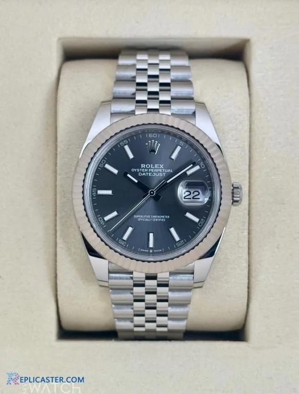Datejust 41mm replica, full watch view