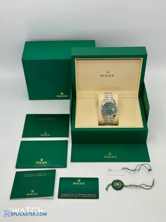 Datejust 41mm replica, dial with date window