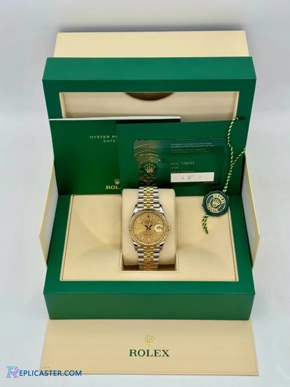 Rolex Datejust 36mm replica front view