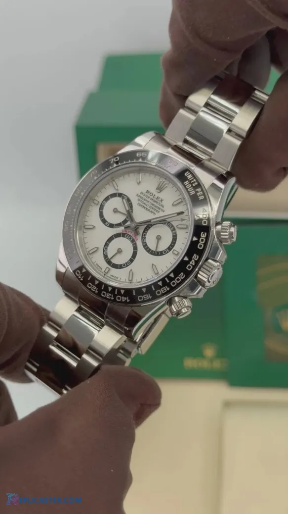 Rolex Daytona 40mm replica, 904L steel bracelet