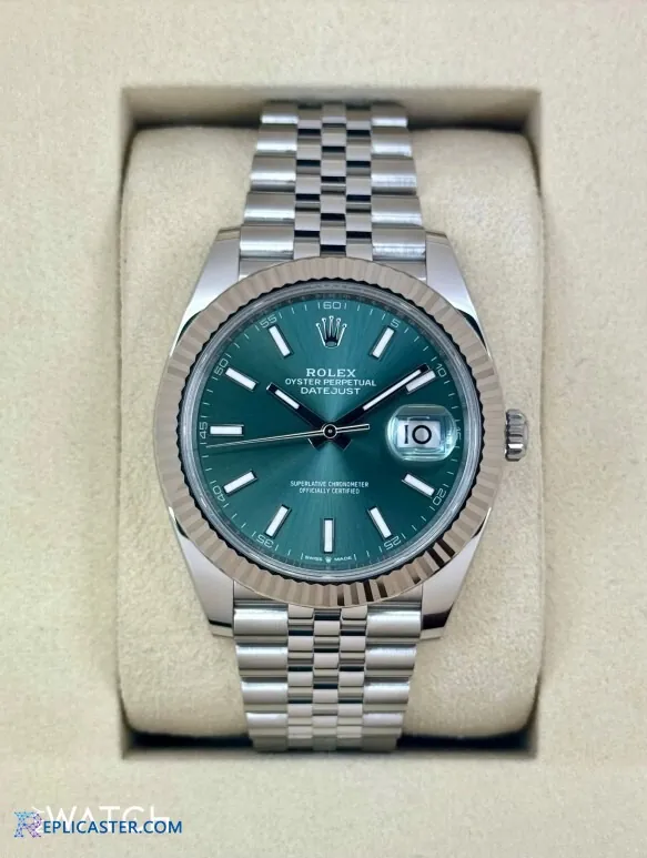 Datejust 41mm replica, 904L steel construction