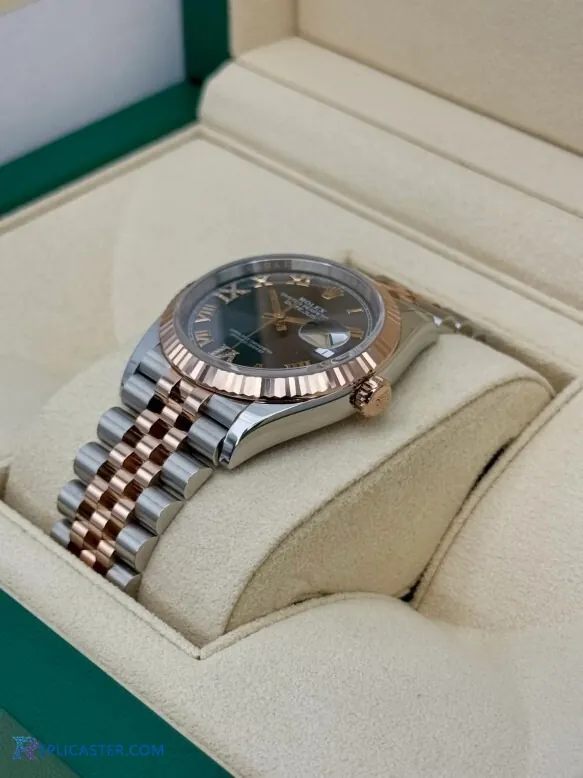 Datejust 36mm replica case side view