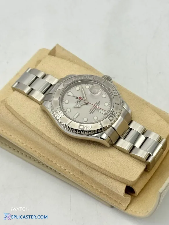 Rolex Yacht-Master 40mm bezel numerals close-up