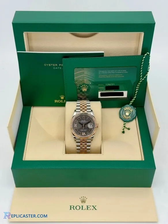 Rolex Datejust 36mm replica front view