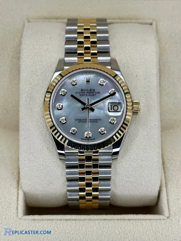 Datejust 31mm replica 904L steel case
