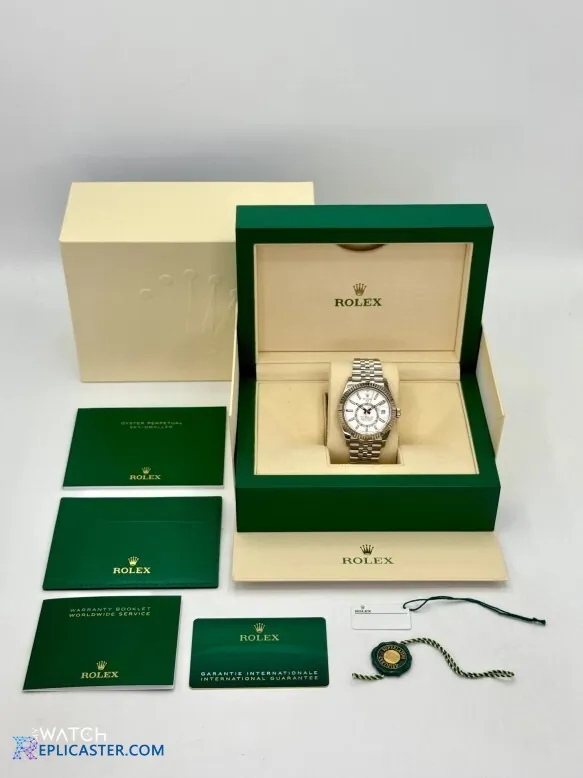 Sky-Dweller 42mm dial with date window