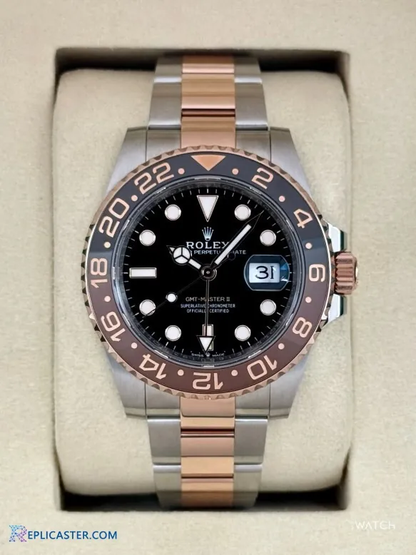Replica Rolex - Angled View of Watch Face